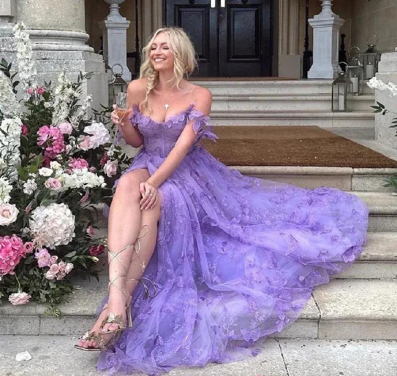 a-line-purple-formal-party-dresses-lace-off-the-shoulder-slit-women-evening-prom-dress-bride-wedding-occasion-gowns