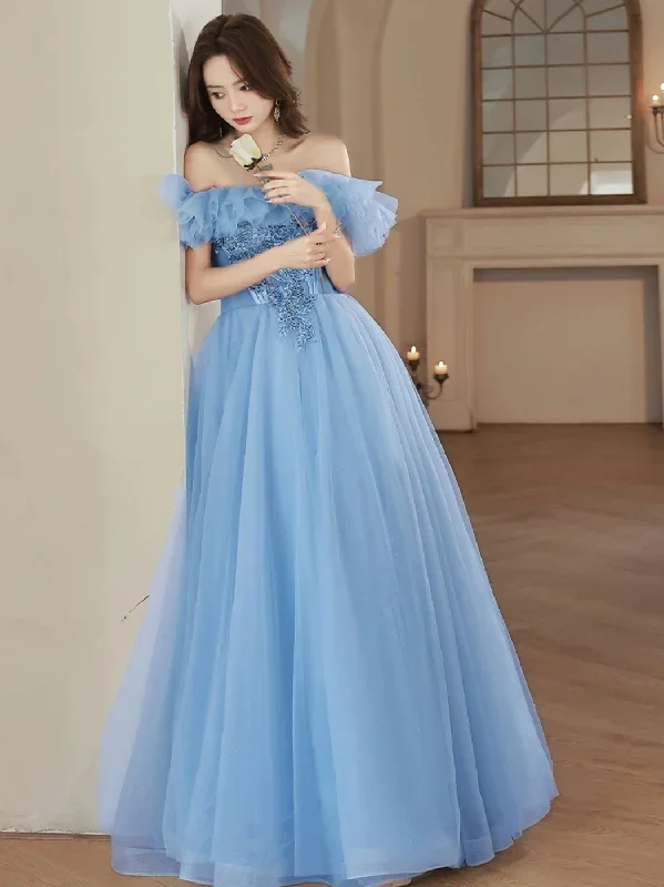 a-line-tulle-lace-blue-long-prom-dress-blue-formal-dresses