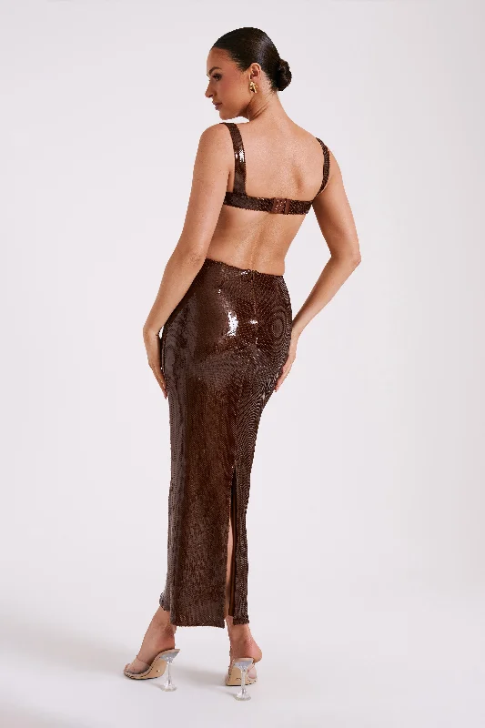 adoria-sequin-cut-out-maxi-dress-chocolate