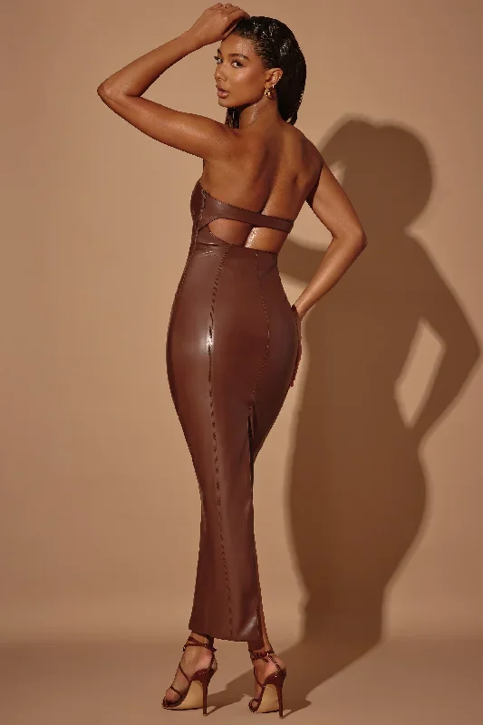 asa-vegan-leather-maxi-dress-brown