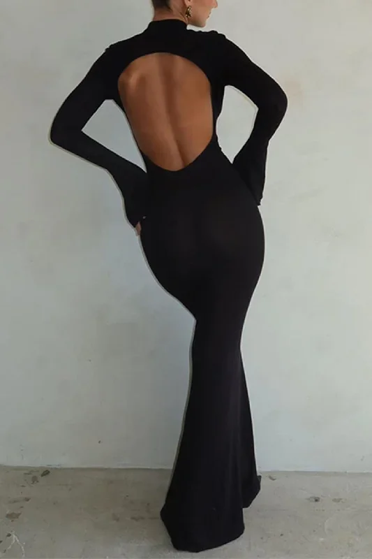 backless-mock-neck-bodycon-maxi-dress