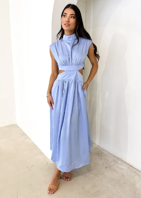 Baeso Midi Dress - Periwinkle