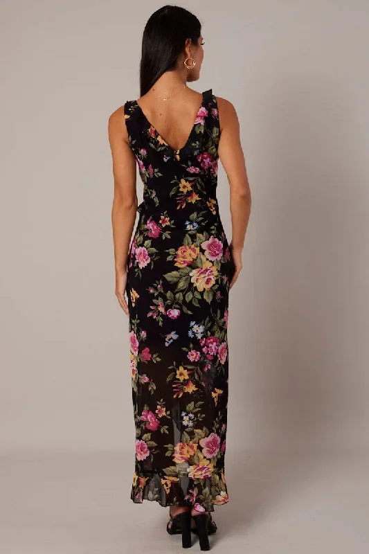 black-floral-ruffle-midi-dress-wrap-frill-dress-ed2538a-34zb-1