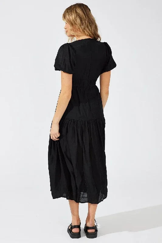 black-maxi-dress-puff-sleeve-dd3604-47pb-2