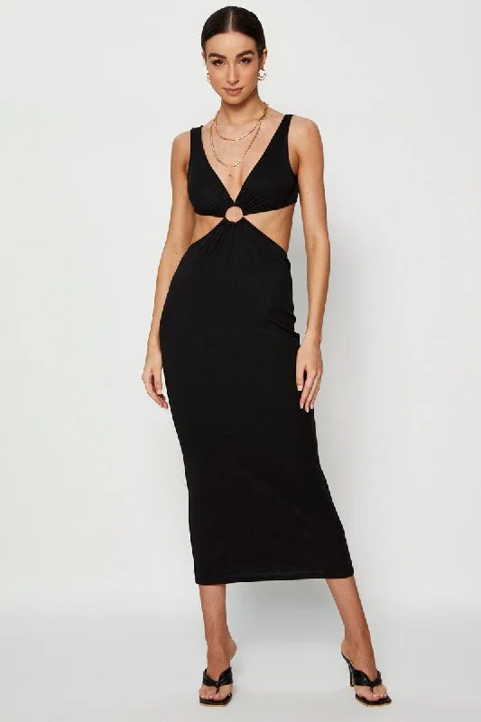 black-midi-dress-ribbed-cut-out-ed10397-32f3