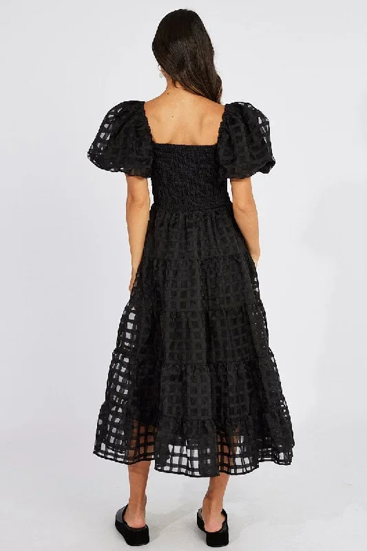 black-midi-dress-shirred-bust-puff-sleeve-dd3149-34pb-2