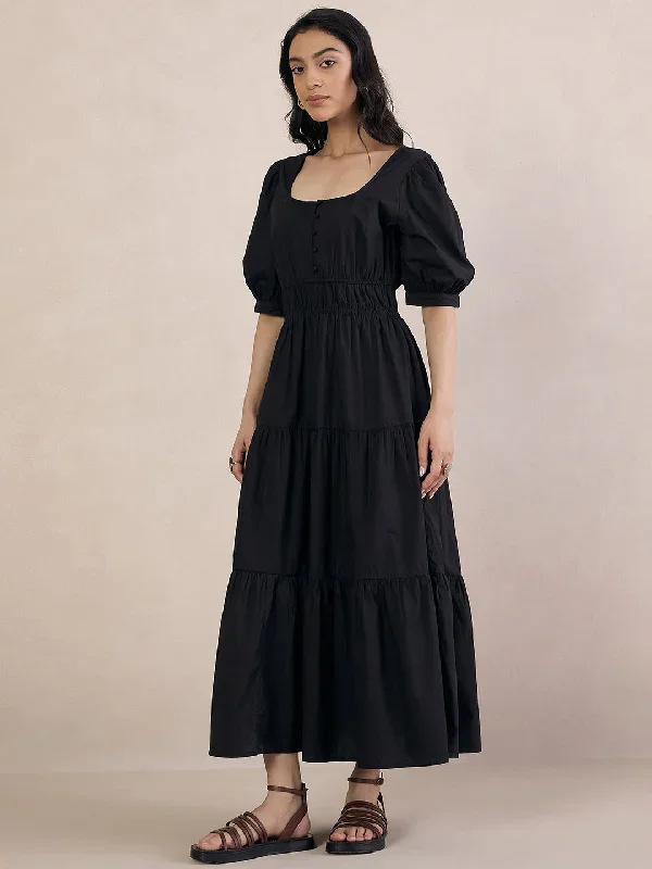 black-poplin-smocked-maxi-dress-ff-5196a