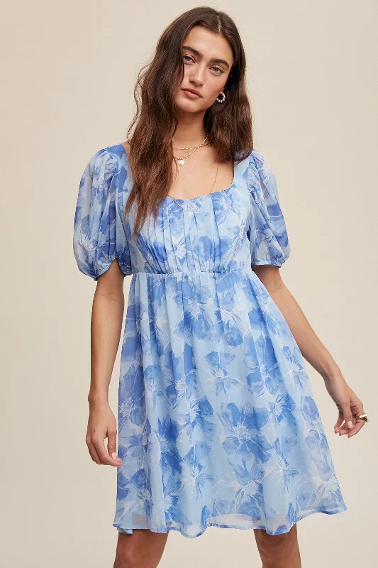 blue-floral-puff-sleeve-maternity-mini-dress-2