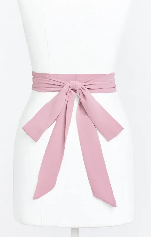 bridesmaid-sash-antique-rose-chiffon