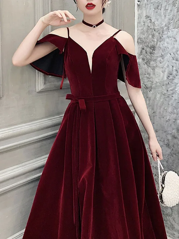 burgundy-off-shoulder-velvet-long-prom-dress-burgundy-formal-evening-dress