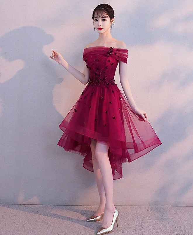 burgundy-tulle-short-prom-dress-burgundy-homecoming-dress