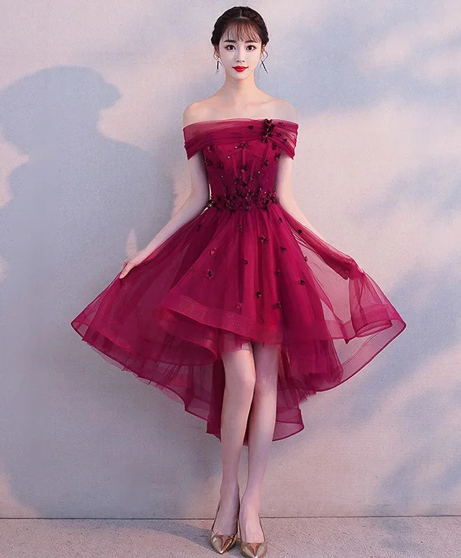 burgundy-tulle-short-prom-dress-burgundy-homecoming-dress