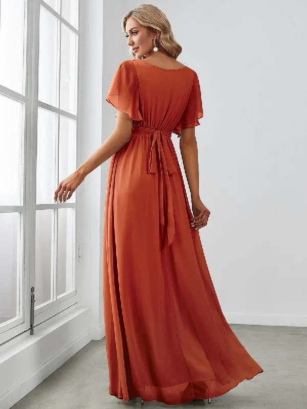 burnt-orange-bridesmaid-gowns