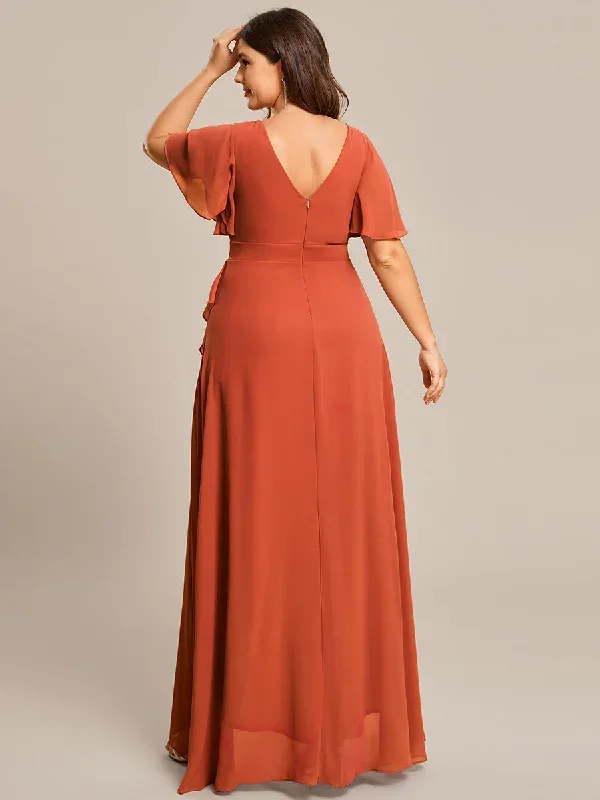 burnt-orange-bridesmaid-gowns