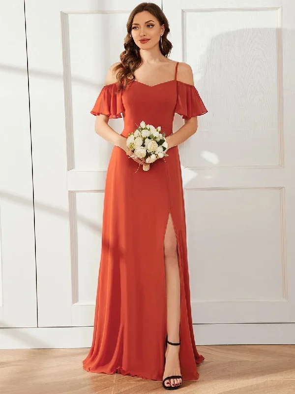 burnt-orange-bridesmaid-gowns