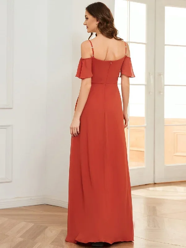 burnt-orange-bridesmaid-gowns