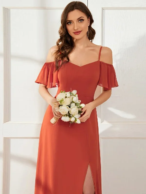 burnt-orange-bridesmaid-gowns