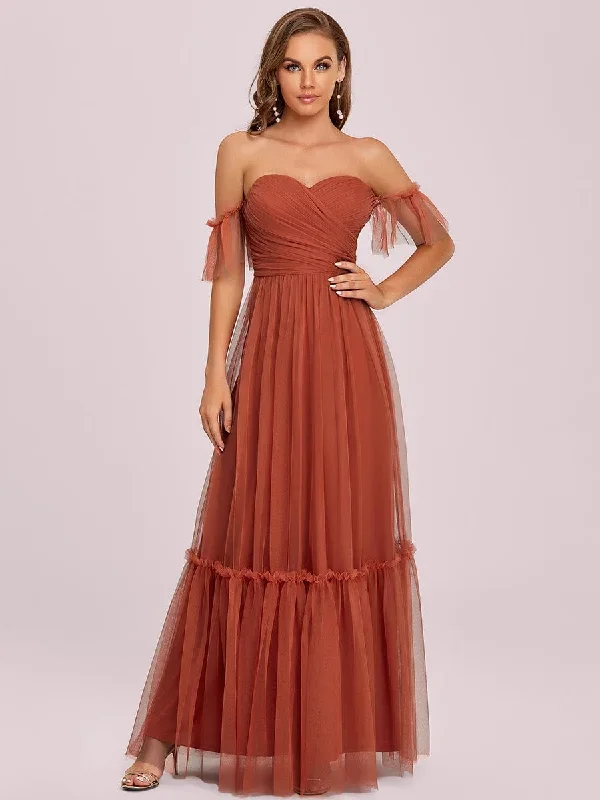 burnt-orange-bridesmaid-gowns