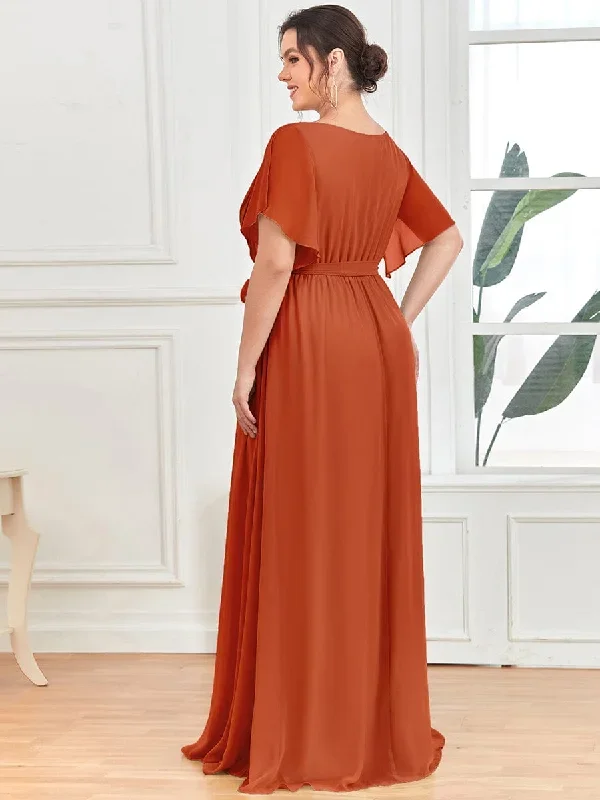 burnt-orange-bridesmaid-gowns