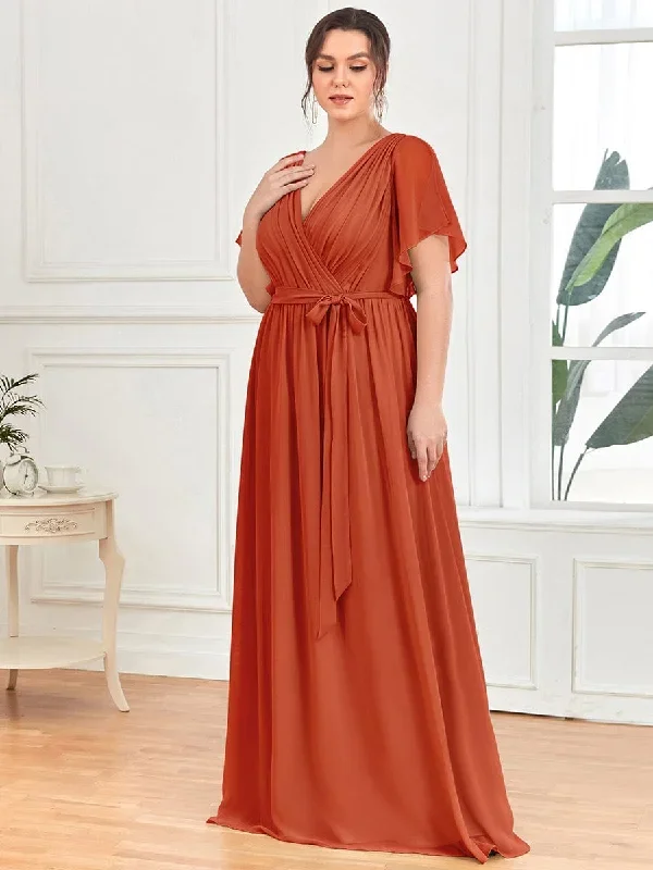 burnt-orange-bridesmaid-gowns