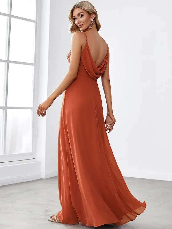 burnt-orange-bridesmaid-gowns