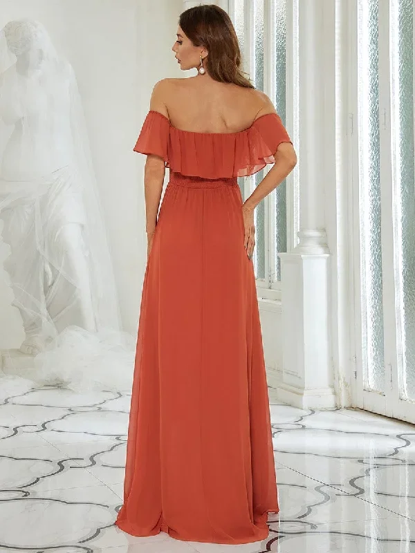 burnt-orange-bridesmaid-gowns