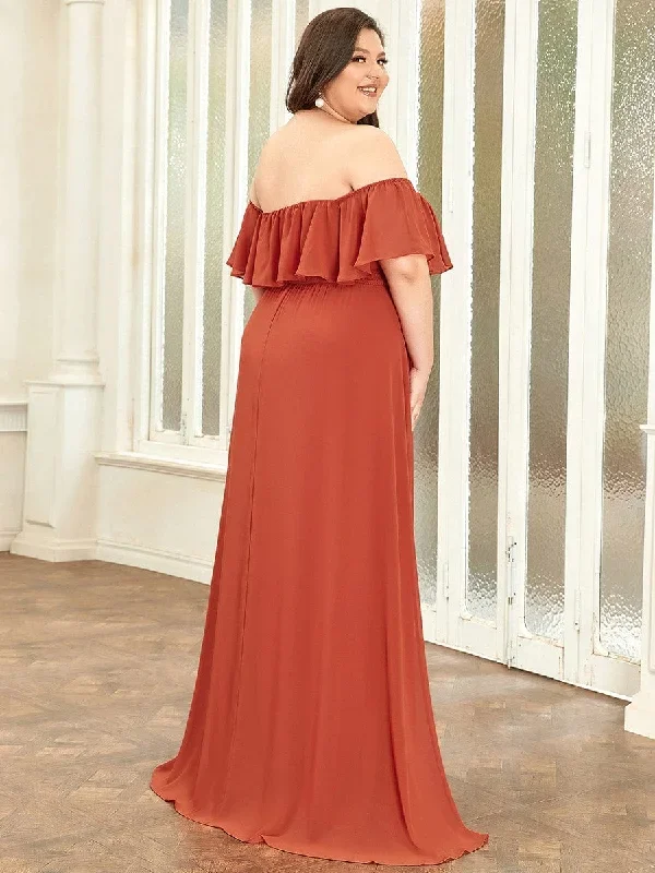 burnt-orange-bridesmaid-gowns