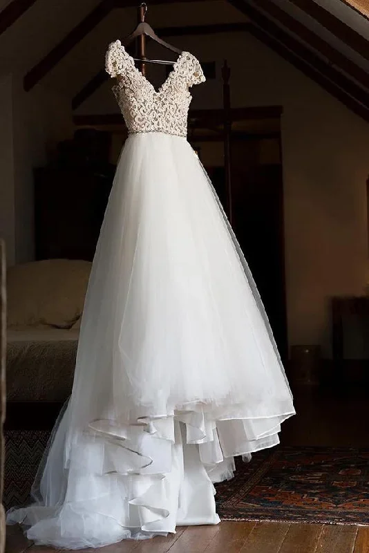 cap-sleeves-long-bridal-gown-with-appliques