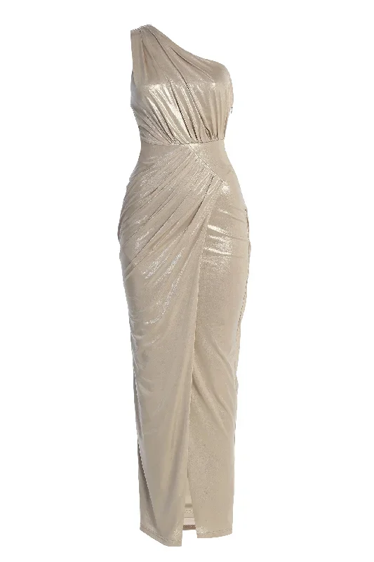 champagne-lavina-metallic-maxi-dress