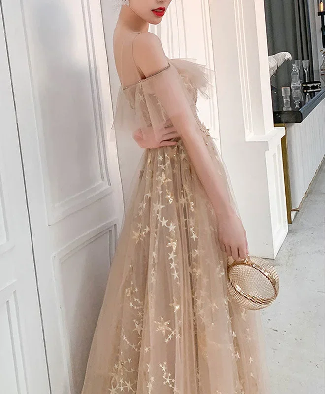 champagne-round-neck-tulle-lace-long-prom-dress-tulle-evening-dress-1