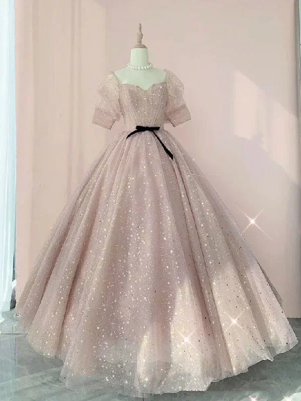 champagne-tulle-long-prom-dress-tulle-lace-evening-dress