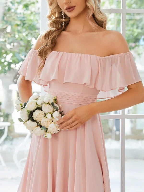 chiffon-flowy-off-the-shoulder-bridesmaid-asymmetrical-dress-es01734