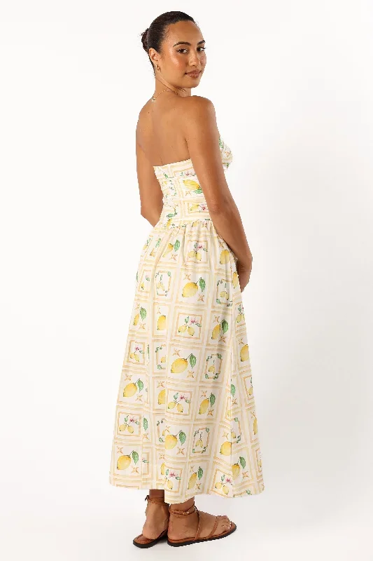 cintrico-strapless-midi-dress-lemon