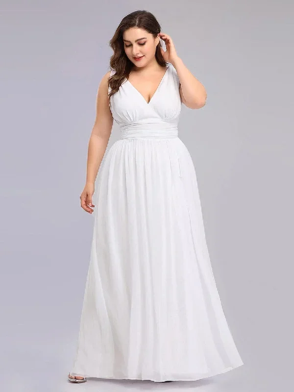 custom-size-v-neck-sleeveless-pleated-chiffon-wedding-dress-ep09016