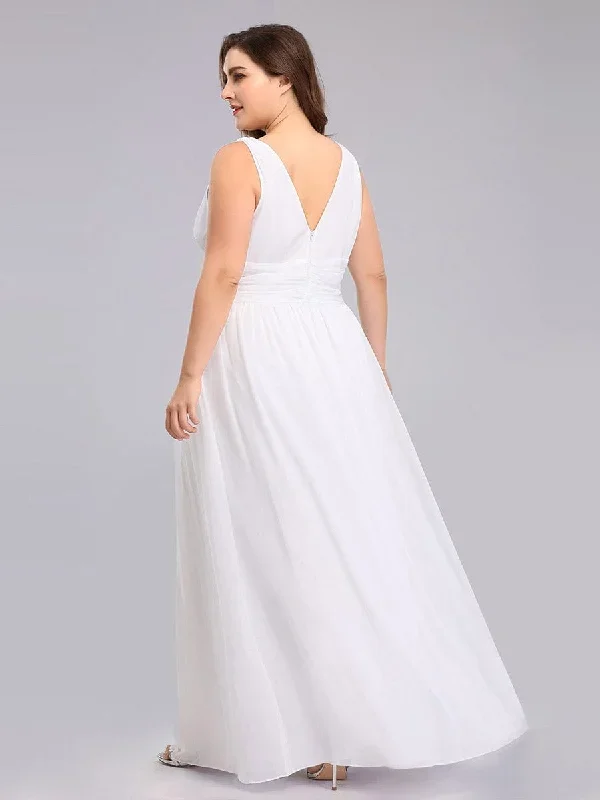 custom-size-v-neck-sleeveless-pleated-chiffon-wedding-dress-ep09016