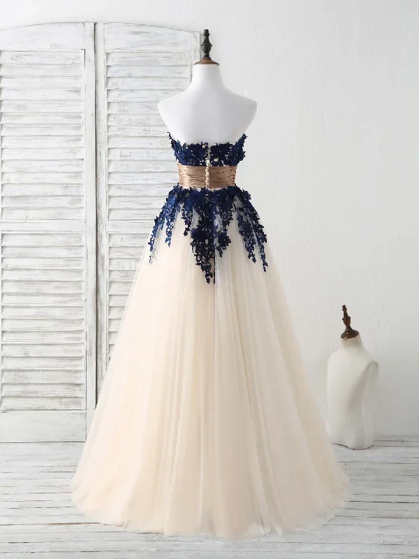 dark-blue-lace-applique-tulle-long-prom-dress-blue-bridesmaid-dress-1