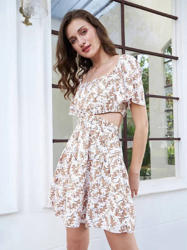 dr4309wh-berrylush-women-white-brown-floral-printed-square-neck-flutter-sleeves-cutout-crepe-fit-flare-mini-dress