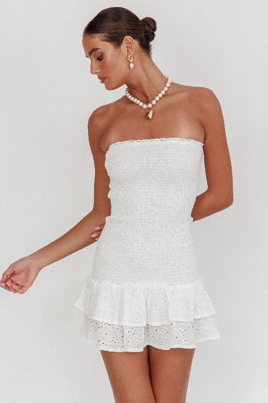 dream-time-strapless-shirred-mini-dress-off-white