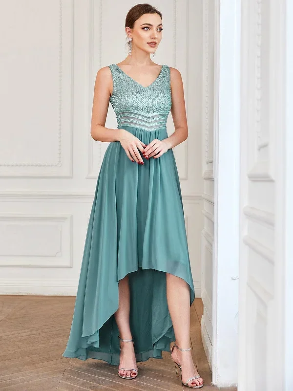 elegant-paillette-chiffon-v-neck-a-line-sleeveless-plus-size-evening-dresses-ep00410