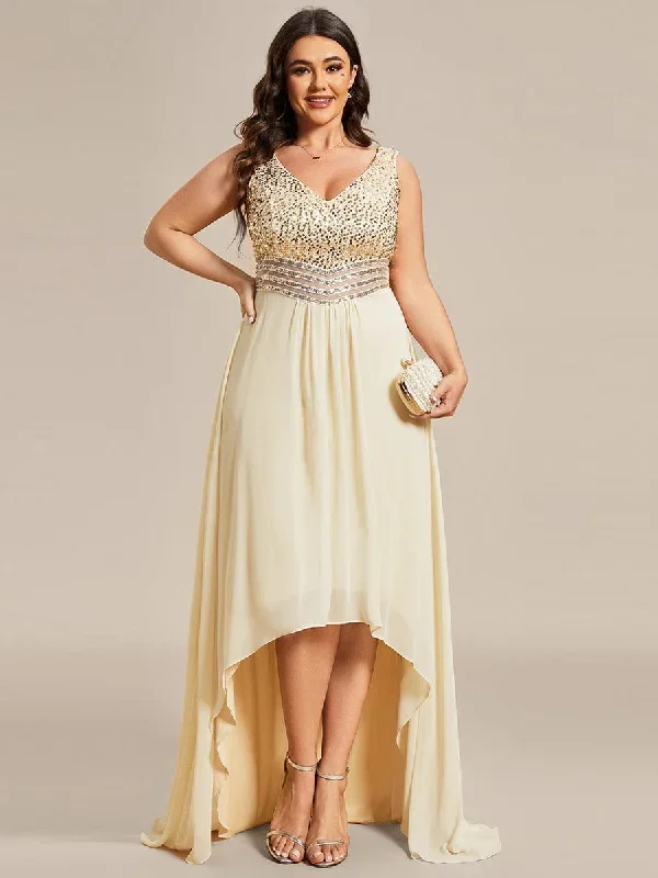 elegant-paillette-chiffon-v-neck-a-line-sleeveless-plus-size-evening-dresses-ep00410