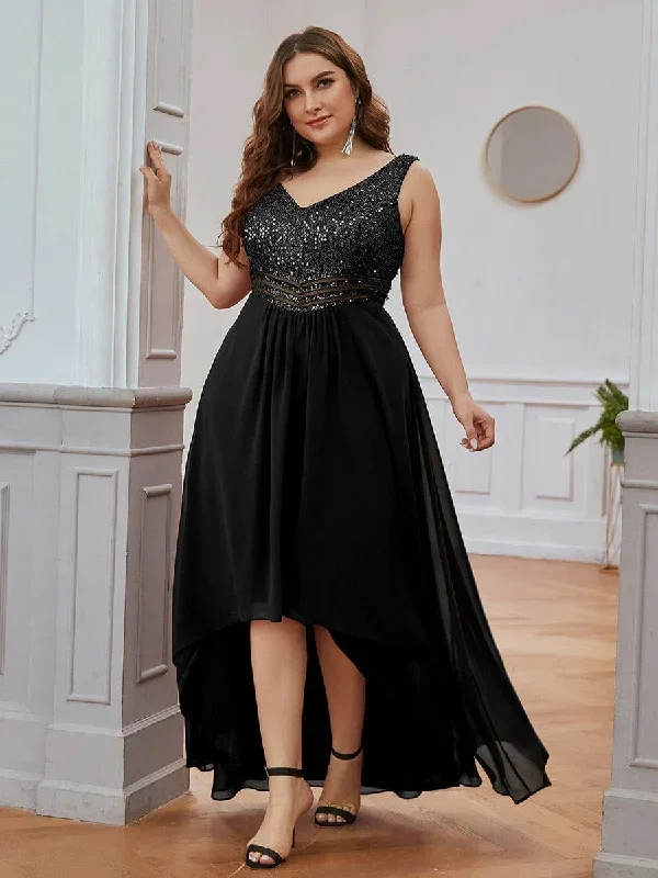 elegant-paillette-chiffon-v-neck-a-line-sleeveless-plus-size-evening-dresses-epp0410