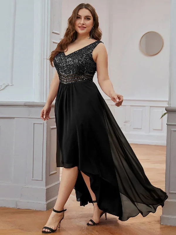 elegant-paillette-chiffon-v-neck-a-line-sleeveless-plus-size-evening-dresses-epp0410