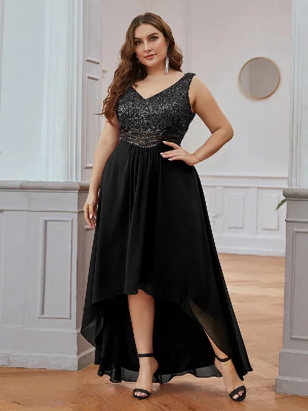 elegant-paillette-chiffon-v-neck-a-line-sleeveless-plus-size-evening-dresses-epp0410