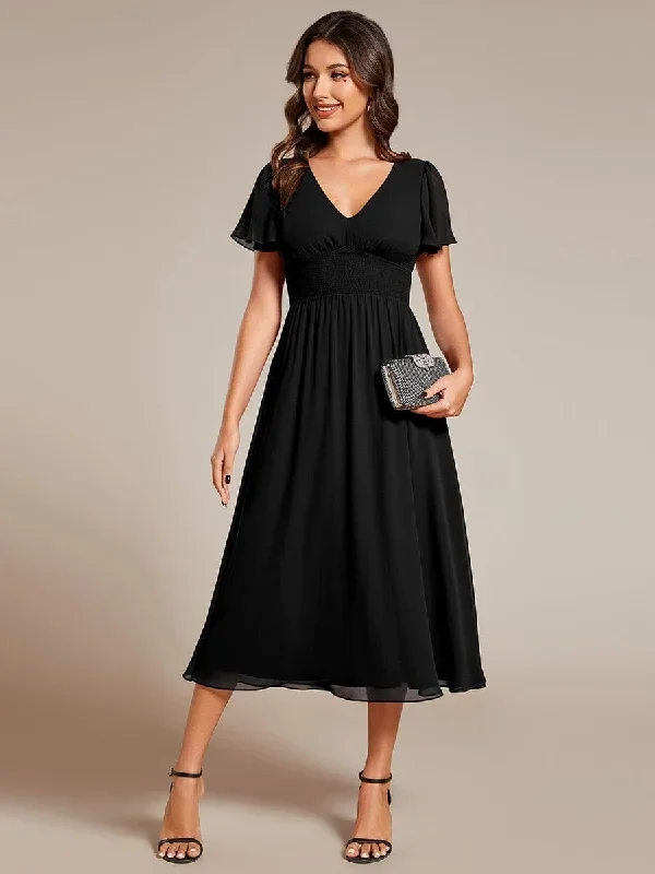 elegant-v-neck-ruffle-sleeves-empire-waist-wedding-guest-dress-in-chiffon-eg02155