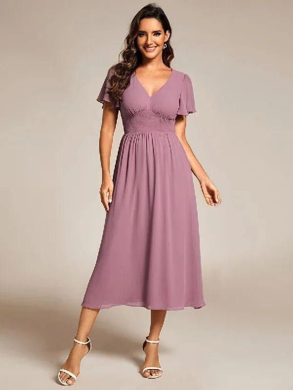 elegant-v-neck-ruffle-sleeves-empire-waist-wedding-guest-dress-in-chiffon-eg02155