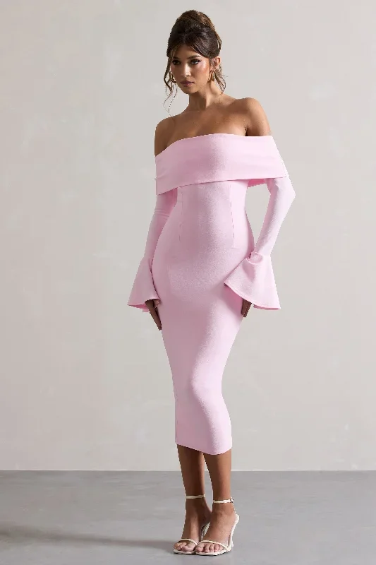 emma-pink-bardot-flared-sleeve-midi-dress-cl133319117