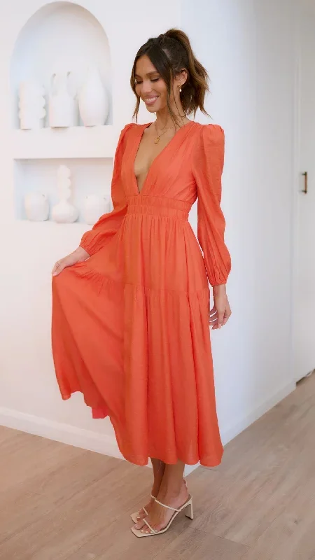 erin-long-sleeve-midi-dress-melon