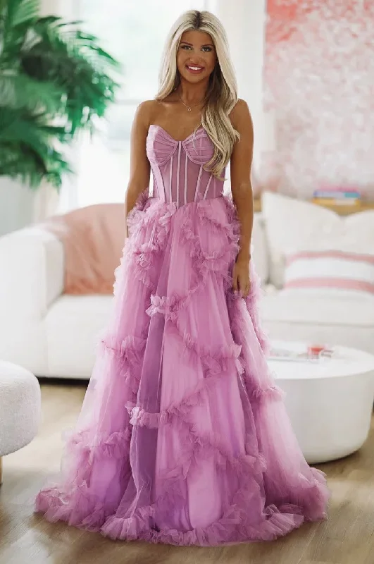 Fancy That Maxi Gown - Purple