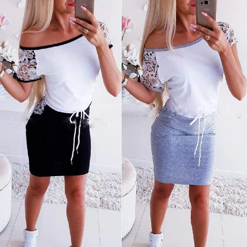 fashion-womens-lady-summer-lace-short-sleeve-bodycon-dress-casual-loose-sundress-tops