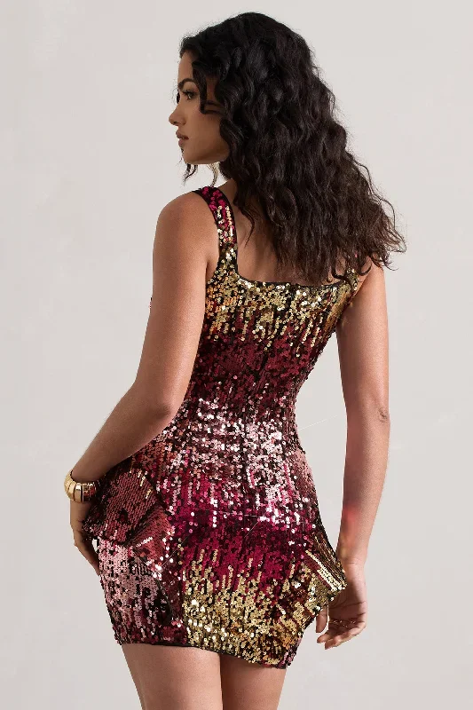 firework-pink-gold-sequin-square-neck-peplum-mini-dress-cl133272196